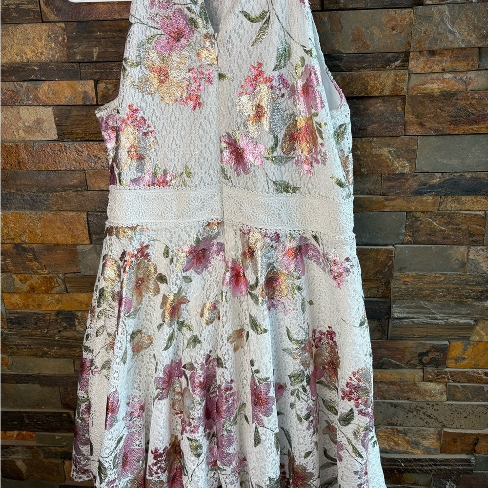 Floral Lace Kids Dress - Picture 5 of 9